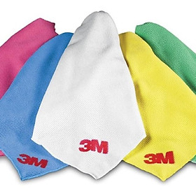 Hình ảnh -Khăn lau xe cao cấp vải mịn, siêu đẹp 3M Microfiber Cloth - Nhiều màu đẹp