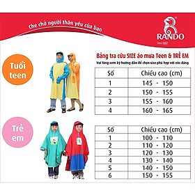 Mua Áo Mưa RANDO Choàng Cánh Dơi Cho Bé Thời Trang Cao Cấp Chính Hãng Nhựa Không Thấm Nước 2 Tuổi Trở Lên GÍA SỈ BUOMTE