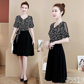 ĐẦM VOAN CHẤM BI NỮ SIÊU SANG CỰC HOOOT