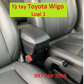 Hộp Tỳ Tay Cao Cấp theo Xe TOYOTA WIGO Hàng Loại 1