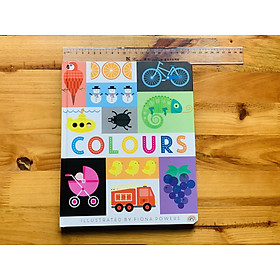Download sách Sách lật mở khổ siêu to khổng lồ - Màu sắc - Lift the flap: Colours