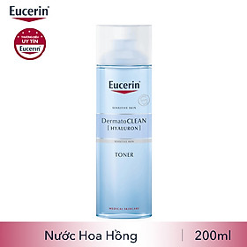 Nước Hoa Hồng Da Nhạy Cảm Eucerin Dermato Clean (200ml)