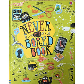Never get bored book