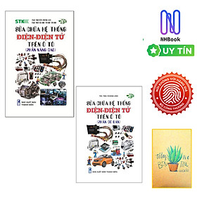 Hình ảnh sách Combo Sửa Chữa Hệ Thống Điện- Điện Tử Trên Ô Tô ( Phần Cơ Bản + Phần Nâng Cao )- Tặng sổ tay xương rồng