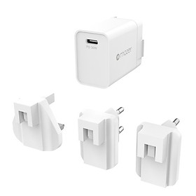 Củ Sạc Mazer EnerG WALL.MINI PD30W USB-C Charger (100-240V) - Hàng Chính Hãng