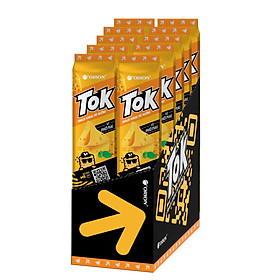 Bánh Khoai Tây Nướng Tok Vị Phô Mai (Hộp 10 Gói x 36,5g)