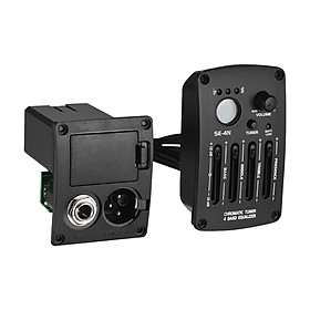 Bộ Chỉnh Âm Thanh 4 Dải Âm EQ Cho Guitar Với Màn Hình LCD