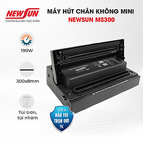 Mua Máy hút chân không mini NEWSUN MS300 thổi khí hàn miệng túi cắt tui đa năng - Hàng chính hãng