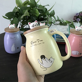 Ly sứ cao cấp HÌNH MÈO siêu CUTE