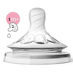 Lẻ 1 Núm Ty Philips Avent Natural cổ rộng đủ size