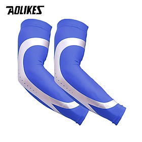 Bộ 2 ống bảo vệ khuỷu tay chống nắng AOLIKES A-7945 Sport protection elastic arm