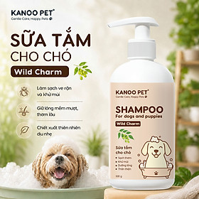 Sữa tắm Chó Mèo Kanoo Pet 500g - thơm mát, mượt lông, khử mùi hôi nhanh chóng. Dầu tắm cho chó mèo