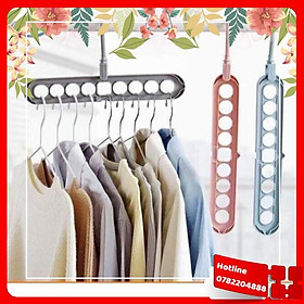 Mua Móc Treo Đồ  Móc Treo Quần Áo 9 Lỗ Tiện Dụng  Đa Năng Giúp Tiết Kiệm Tối Đa Diện Tích Tủ  Dây Phơi ( Giao Màu Ngẫu Nhiên) - Loại Tốt