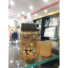 Bình sữa bằng nhựa PP cổ rộng Baby Kute 260ml
