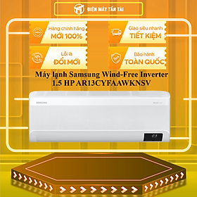 AR13CYFAAWKNSV - Máy lạnh Samsung Wind-Free Inverter 1.5 HP - Hàng Chính Hãng