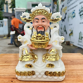 Mua Tượng Ông Thần Tiên đá Việt Nam cao 20cm – Xanh Đỏ Vàng Trắng