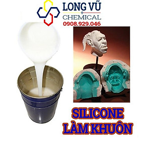 Mua Silicon Làm Khuôn Trắng  Trong Rubber RTV 828 (Tặng Kèm Xúc Tác)