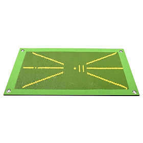 Golf Hitting Mat for Swing Detection Batting Portable Golf Practice Training Aids Rug for Home Office Indoor/Outdoor