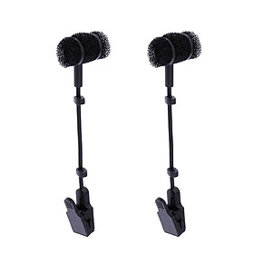 2 X Saxophone Microphone Clip Without Mic, Saxophone Microphone Stand Only