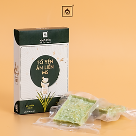 Tổ Yến Ăn Liền MS - Nhiều vị - Nhà Yến Nha Trang - Hộp 10 Gram - Yến Sào Cao Cấp - Hàng Chính Hãng