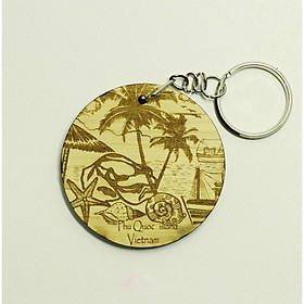 Móc Khóa Phú Quốc Cây Dừa CONOMI Souvenirs