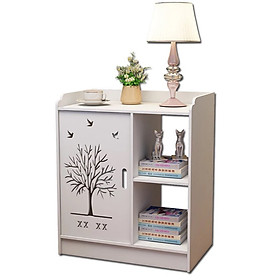 Mua Tủ đầu giường chia ngăn hình cây lá (Mới)