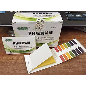 Mua Giấy Quỳ Tím Thử Độ pH Thang Đo Từ 1 Đến 14 - 80 miếng kèm bảng màu