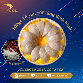 Tổ yến rút lông định hình 100gr - Bổ sung dinh dưỡng hàng ngày - Tốt cho hệ tiêu hóa - Tặng đường táo - Yến sào Đỗ Thị Toán