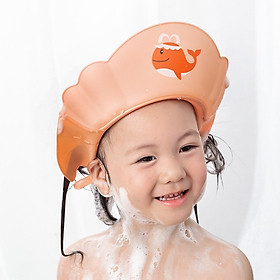 Nón tắm mũ tắm mũ gội đầu chống nước cho bé