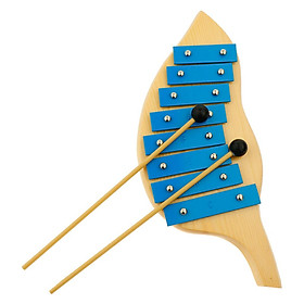 8 màu Gỗ Đàn Gõ Xylophone cho Trẻ Em Đồ Chơi Âm Nhạc cho Bé-với Hai Con-Gỗ An Toàn Mallet