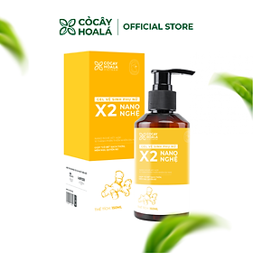 Gel Vệ Sinh Phụ Nữ Giảm Viêm Ngứa X2 Nano Nghệ Cocayhoala 150ml