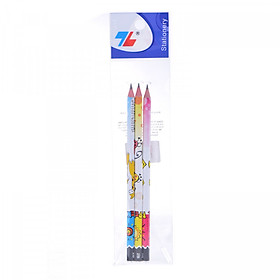Vỉ 3 Bút Chì Gỗ Thiên Long GP-03