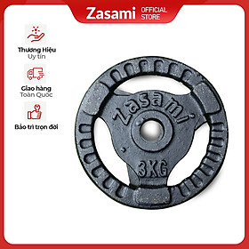 Tạ đĩa, tạ bánh gang Zasam lỗ tạ phi 27 với các mức tạ (  bánh )