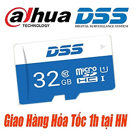 Mua Thẻ Nhớ MicroSD DSS 32Gb Class 10 (Thẻ Chuyên Dụng Cho Camera  Điện Thoại ...) - Hàng chính hãng