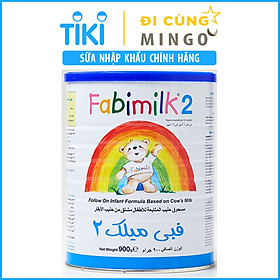 Sữa bột Fabimilk số 2 900g 6-12 tháng - Nhập khẩu Vương quốc Anh