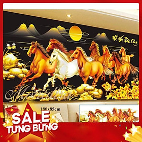 Mua iii8258Tranh đính đá mã đáo thành công 180x85cm