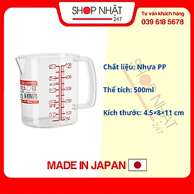 Mua Ca đong chia vạch 500ml nội địa Nhật Bản