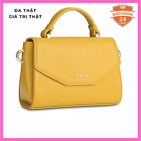 Túi Xách Thời Trang Nữ Da Thật Cao Cấp Gence TX05 Vàng