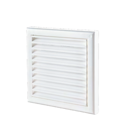 Mua Cửa gió nhựa VUÔNG + lưới côn trùng - DECOR 250*250s  - Hàng Nhập Khẩu