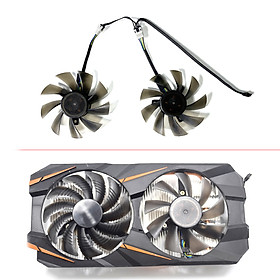 DIY 87MM T129215SU PLD09210S12HH 4PIN GTX1060 Cooling Fan For GIGABYTE GTX 1050 1060 RX580 570 RX470 XFX RX480 HISR X470 Fans