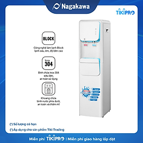 Cây Nước Nóng Lạnh Nagakawa NAG1105 - Hàng Chính Hãng