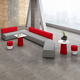 Mua Ghế Sofa Văn Phòng Góc Chữ L Sang Trọng H-VP14  Mẫu Sofa Mới 2022 Bảo Hành 3 Năm