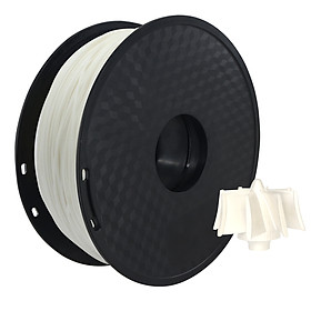Aibecy PLA 3D Printer Filament 1.75mm Dimensional Accuracy +/- 0.02mm 1kg(2.2lbs) Spool, White