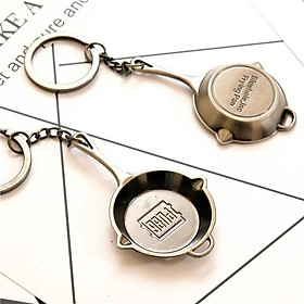 Móc Khóa Chảo Thép Pubg