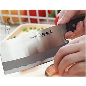 Mua Dao thái làm bếp bản rộng Sumikama cao cấp chống gỉ sét - Made in Japan