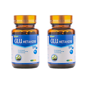 Combo 2 hộp Thực phẩm chức năng Tiểu đường Glu Metaherb
