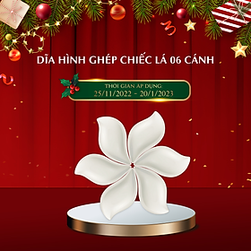 Mua Set 6 Dĩa Sứ Minh Long Hình Chiếc Lá