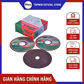 (Combo 10 Viên) Đá Cắt Sắt TOPWIN 150x2x22mm Có Độ Sắc Cao Và Bền, Cắt Không Bụi, Ít Hao Mòn | TOPWIN Official Store