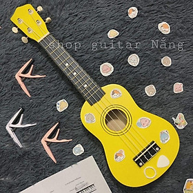 Đàn ukulele soprano 100% gỗ giá rẻ