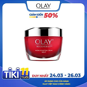 Kem Vi Dưỡng Chống Lão Hóa Ban Đêm Olay Regenerist (50G)